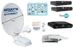 ANTARION Kit Antenne Satellite 72 cm G6+ Connect Twin FRANSAT Fiche Technique et Prix au Maroc