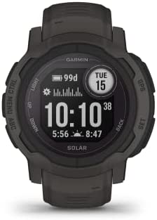 Garmin Instinct 2, Solar Graphite - Montre GPS solaire robuste et connectée - Boîtier 45 mm Fiche Technique et Prix au Maroc