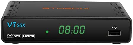 GT MEDIA V7 S5X Décodeur Satellite DVB-S/S2/S2X avec Antenne WiFi USB 1080p Full HD H.265 HEVC Récepteur Satellite pour 19,2°E / 5° W Fiche Technique et Prix au Maroc