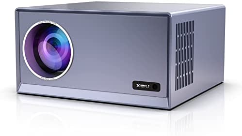 Vidéoprojecteur XIDU PhilBeam S1,5G WiFi Bluetooth 550Ansi Lumens Projecteur Supporté 4K,4D/4P ,Natif 1080P Full HD Projecteur Zoom Compatible avec iOS/PS5/Android/TV Stick etc Home Cinéma（Gris） Fiche Technique et Prix au Maroc