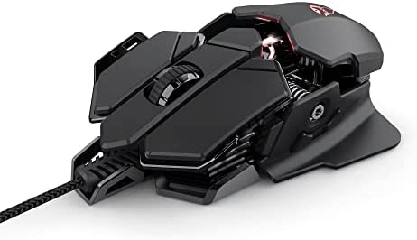 Trust Gaming GXT 138 X-Ray Souris Gamer Illuminée, 200-4000 DPI, 10 Boutons Programmables, 20 G, 60 ips, Souris RGB, Souris Gaming USB pour PC, Ordinateur Portable, Windows - Noir Fiche Technique et Prix au Maroc