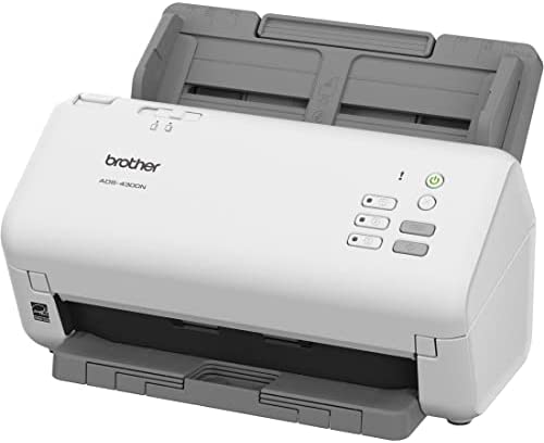BROTHER ADS-4300N Scanner ADF 600 x 600 DPI A4 Noir, Blanc Fiche Technique et Prix au Maroc