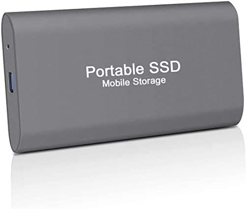 8 To Portable SSD External Disque dur USB-C USB 3.1 External Solid State Drive SSD Disque dur External for Photographers/Content Creators/Gaming/3-Years Rescure (8 To Black) Fiche Technique et Prix au Maroc