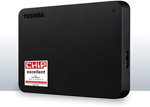 Disque Dur Externe Toshiba Canvio Basics 4To, Noir, USB 3.2. Gen 1 (HDTB440EK3CA) Fiche Technique et Prix au Maroc