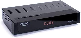 Xoro HRT 8770 Récepteur Twin Full HD HEVC DVB-T2 (2 Parties, H.265, HDTV, HDMI, Lecteur multimédia, PVR Ready, USB 2.0, 12 V) Noir Fiche Technique et Prix au Maroc