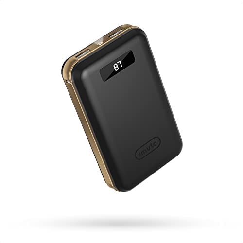 imuto 20000mAh Batterie Externe Ultra Haute Capacité Power Bank, Portable Power,2 Ports USB 5V/2.4A Écran LED Numérique,pour iPhone 11 XS,Samsung S10,Huawei P30,Xiaomi 9, etc Fiche Technique et Prix au Maroc