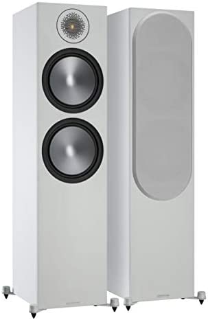 Monitor Audio Bronze 500 6G | Couleur : blanc | Paire | Stéréo & Home Cinéma | 2,5 voies | 8 Ohm | 200 W | Couvercle magnétique | Bassreflex | Passif Fiche Technique et Prix au Maroc
