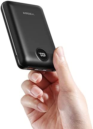 VEGER Batterie Externe 20000mAh, 22.5W Charge Rapide, Batterie Portable PD et QC 3.0, Power Bank USB C pour iPhone 14/13/12/11/X Samsung S22/S21 Huawei iPad, Veste Chauffante Fiche Technique et Prix au Maroc