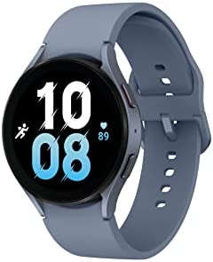 Samsung Galaxy Watch 5 (44mm) Bluetooth - Smartwatch Blue Fiche Technique et Prix au Maroc