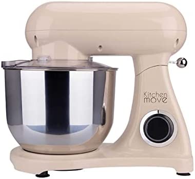 Robot pâtissier multifonction design Vintage 1800W bol acier inox 6.5L ELTON Ivoire crème Fiche Technique et Prix au Maroc