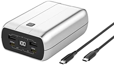 imuto Batterie Externe 100W, PD3.0 Power Bank, Chargeur Portable USB C 26800 mAh, Quad Sortie Alimentation Mobile Charge Rapide pour Ordinateur Portable Fiche Technique et Prix au Maroc
