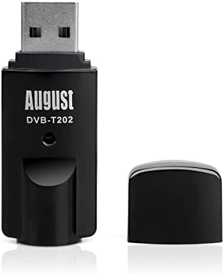 Récepteur TNT USB - August DVB-T202 Décodeur TNT avec Enregistreur et Antenne, Numérique Terrestre Mini Télévision sur PC MPEG4 Compatible France Belgique Ordinateur Windows 11, 10, 8, 7 Fiche Technique et Prix au Maroc