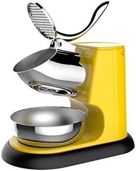 RENOA Blender Personnel Compact de comptoir Crusheur de Glace Commerciale Machine de Glace rasée de Haut Pied Machine à Smoothie électrique (Color : Yellow) Fiche Technique et Prix au Maroc