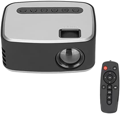 Annadue Mini Projecteur, Vidéoprojecteur Portable Full HD 1080P, Haut-Parleur Intégré pour Projecteur LED Intelligent, Projecteur Home Cinéma Compatible avec Smartphone/TV Stick/PS4/HDMI/AV/USB(#1) Fiche Technique et Prix au Maroc