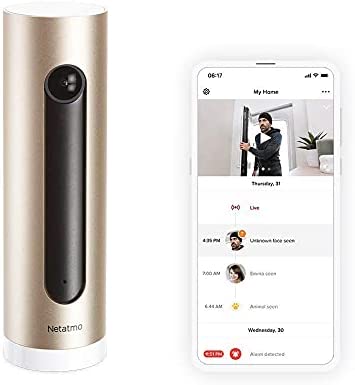Netatmo Caméra de Surveillance Intérieure Intelligente, WIFI, Détection Des Mouvements, Vision Nocturne, Aucun Abonnement, NSC01-EU (Welcome) Fiche Technique et Prix au Maroc