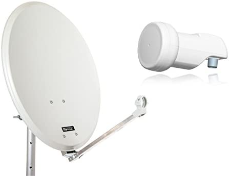 RED OPTICUM QA60 Antenne Satellite Stahl avec LNB Simple (60 cm) Gris Clair Fiche Technique et Prix au Maroc