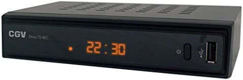 CGV Etimo T2-REC Récepteur/Enregistreur TNT HD pour les chaines gratuites françaises et allemandes Fiche Technique et Prix au Maroc