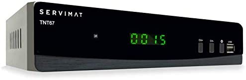 Servimat Adaptateur TNT HD TNT67 Noir Fiche Technique et Prix au Maroc