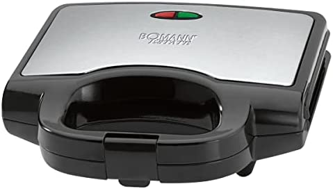 Appareil à Croque-Monsieur - Appareil avec Plaques à Sandwich Triangulaires - Appareil à Sandwitchs - Machine à Croque MosieurBomann ST 1372 CB Grille-pain sandwich 750 W - Gris/Noir Fiche Technique et Prix au Maroc