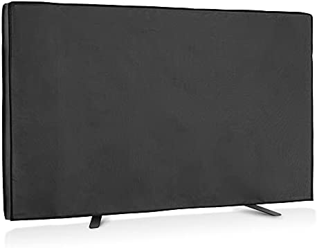 kwmobile Housse écran TV Compatible avec 55" TV - Housse de Protection pour extérieur Contre intempéries - Noir Fiche Technique et Prix au Maroc