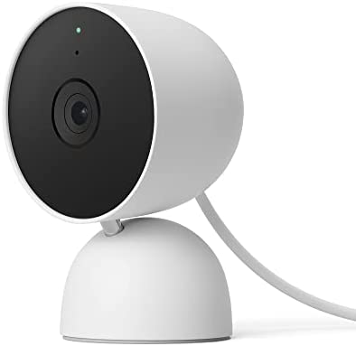 Google Nest Cam (Intérieur - Filaire) Caméra de sécurité pour la maison – Caméra de sécurité connectée Fiche Technique et Prix au Maroc