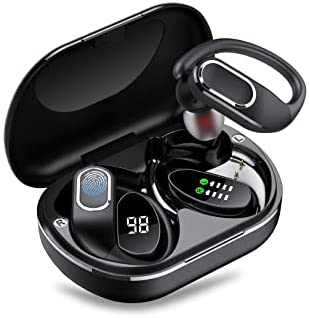 WeurGhy Ecouteur Bluetoth 5.1 Sport, IPX7 Etanche Écouteur sans Fil, Casque Bluetoth Stéréo HiFi avec Microphone, Écran LED, 80H de Récréation pour Le Sport et Le Travail Fiche Technique et Prix au Maroc