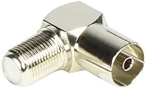 Adaptateur TV Sat Good Connections Prise Femelle F vers Prise Femelle coaxiale (IEC) 90° gewinkelt Standard Fiche Technique et Prix au Maroc