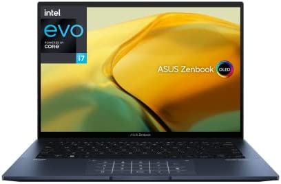 ASUS Zenbook 14 OLED EVO UX3402ZA-KN589W Ordinateur Portable Tactile 14" OLED WQ+ (Core i5-1240P EVO, 16G RAM, 512G SSD PCIE, Windows 11,Technologie Numpad) Clavier AZERTY Français avec Ecran Tactile Fiche Technique et Prix au Maroc