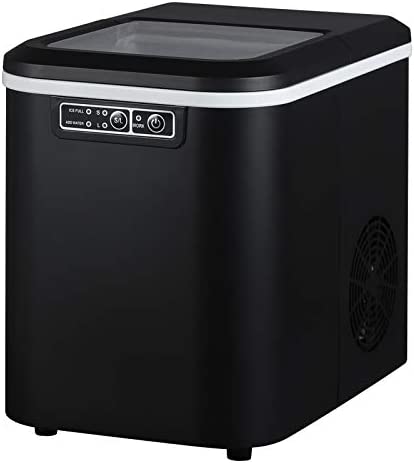 WOLTU Machine à Glaçons 12kg/24h, Électrique, Automatique, Portable, Silencieuse, 2 Tailles de Glaçons, Réservoir d'eau de 2,2 litres, Fonction Autonettoyante, ABS, Noir EM01sz Fiche Technique et Prix au Maroc