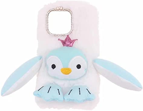 Miagon Peluche Fourrure 3D Coque pour Samsung Galaxy S20,Kawaii Étui de Protection Hiver Chaud Souple Poilu Doux Manchot Désign Housse Cover,Bleu Fiche Technique et Prix au Maroc