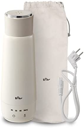 Bear 300 ml 4 Temperatures Bouilloire Electrique 3 en 1 Bouilloire Electrique de Voyage Doublure en Acier Inoxydable Double 304 Petite Tasse de Chauffage Rapide Portative Fiche Technique et Prix au Maroc
