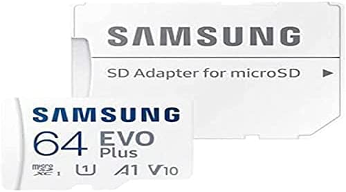Samsung Carte MEMOIRE 64G Micro SD Evo Plus 2021 avec Adaptateur SD Classe 10 MB-MC64KA/EU Fiche Technique et Prix au Maroc