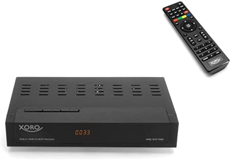 Xoro HRM 7670 TWIN Full HD HEVC DVB-T/T2/C Récepteur combiné (HDTV, HDMI, lecteur multimédia, USB 2.0, LAN, PVR Ready, 12 V) Noir Fiche Technique et Prix au Maroc