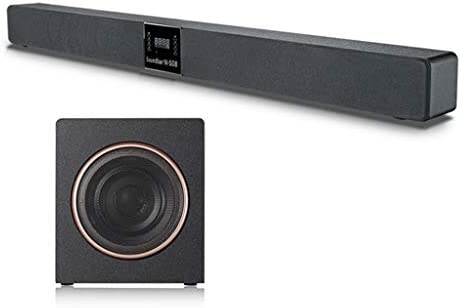LXLTL Barre De Son TV 2.1 Bluetooth 4.2 Stéréo Enceinte USB Filaire Et sans Fil Subwoofer Intégré RCA AUX pour Maison Cinéma Bureau avec Caisson De Basses Fiche Technique et Prix au Maroc