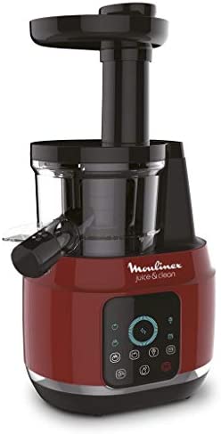 Moulinex Extracteur de Jus Juice & Clean ZU420G10 Rouge Fiche Technique et Prix au Maroc