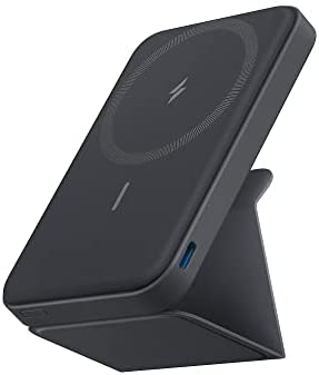 Anker Batterie Externe magnétique 622 (MagGo), Chargeur Portable sans Fil magnétique Pliable et USB-C pour iPhone 14/13/12 Series 5000 mAh, Gris Interstellaire Fiche Technique et Prix au Maroc