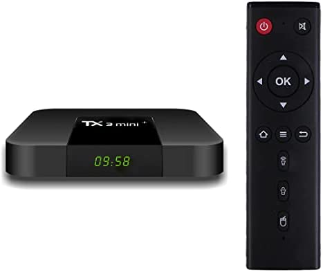 TV Box Android 11.0, TX3 Mini Plus Amlogic S905W2 Quad Core RAM 4GB ROM 32GB Dual WiFi 2.4G/5.8G BT4.2 4K 6K AV1 Home Smart Media Player Android 11.0 TV Box Tanix Set Top Box Fiche Technique et Prix au Maroc