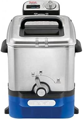 SEB FR804000 Oleoclean Pro Single Autonome Friteuse, 2300 W, 3.5 liters, Black, Blue, Stainless Steel Fiche Technique et Prix au Maroc