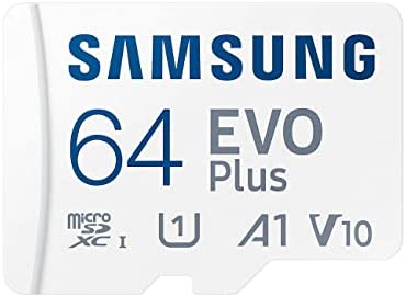 Samsung Evo Plus Carte mémoire microSD SDXC U1 Classe 10 A1 Adaptateur 130 Mo/S 64 Go Fiche Technique et Prix au Maroc