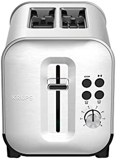 Krups Excellence Grille-Pain 2 fentes Inox Thermostat 8 Positions Toaster KH682D10 Fiche Technique et Prix au Maroc