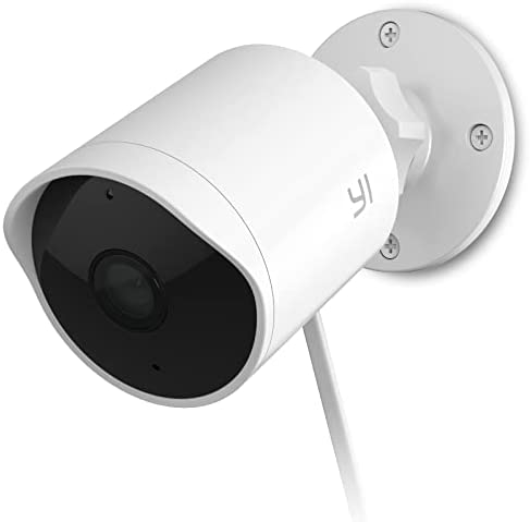 YI Caméra de Surveillance WiFi Étanche IP65, HD 1080p Extérieure Caméra Sécurité AI Détection de Personnes, détection de Mouvement, Audio bidirectionnel,Vision Nocturne Fiche Technique et Prix au Maroc