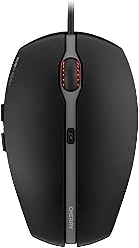 CHERRY GENTIX 4K, souris filaire, capteur optique de haute précision, résolution commutable sur 4 niveaux, ergonomie parfaite, 6 boutons et molette de défilement, noir Fiche Technique et Prix au Maroc