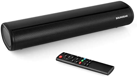 KUCE Barre de Son, Soundbar 50W avec entrée Bluetooth 5.0, Enceinte Bluetooth Home Cinema Son Surround, Haut Parleur/Entrée Optique/Arc/Entrée AUX pour TV, PC, Téléphone, Videoprojecteur Fiche Technique et Prix au Maroc