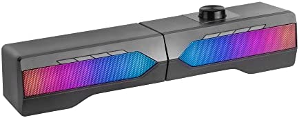 Mars Gaming MSDUO, Barre de Son + Haut-parleurs Gaming 2.0, RGB Mesh, Bluetooth 5.0 et Jack, Son DSP 15W, Noir Fiche Technique et Prix au Maroc