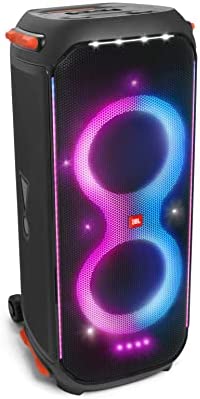 JBL PartyBox710 – Enceinte de Soirée Bluetooth portable au basses profondes avec lumières intégrées – Design étanche IPX4 – Roues robustes – Noir Fiche Technique et Prix au Maroc