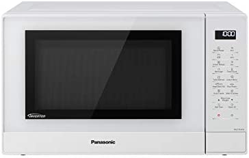 Panasonic NN-GT45KWSUG | Four Micro-ondes Gril 2 en 1, 31 L, Technologie Inverter, Gril Quartz 1100 W, Micro-Ondes 1000 W, 24 Programmes, Plateau tournant 34 cm, Blanc – Version FR Fiche Technique et Prix au Maroc