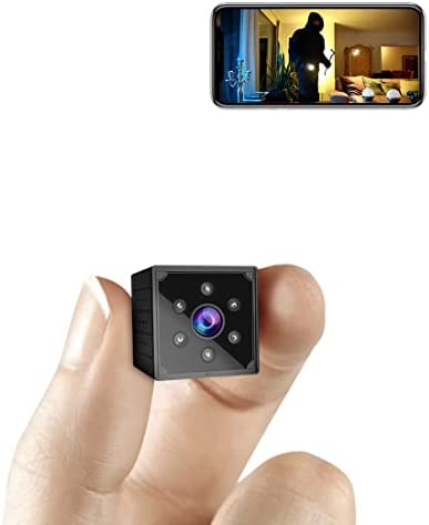 AOBOCAM Camera Espion, 1080P Mini Caméra de Surveillance sans Fil avec Enregistrement WiFi Longue Batteries Micro Cachée Détection Mouvement et Vision Nocturne Spy Cam Fiche Technique et Prix au Maroc