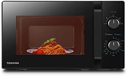 TOSHIBA Four à Micro-Ondes MW2-MM20PF(BK), avec Décongélation Facile, 5 Niveaux de Puissance, Lumière LED dans la Cavité, 20 L, 800W, Noir Classique Fiche Technique et Prix au Maroc