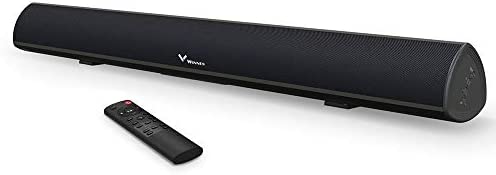 Barre de Son TV Bluetooth 28" 2.0 Canaux Haut-Parleur Stéréo 2 Ports de Basse Enceinte 3 Modes Home Cinéma sans Fil,Bar de Son PC avec Télécommande DSP Optique AUX RCA USB Fiche Technique et Prix au Maroc