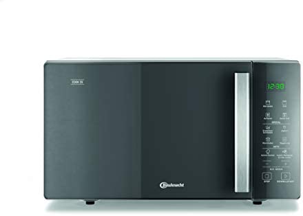 Bauknecht MW 253 SM Gril combiné et Four à Micro-ondes / 900 W / 25 L Cuisinière / Quartz Grill 1050 W, Noir-Argent Fiche Technique et Prix au Maroc